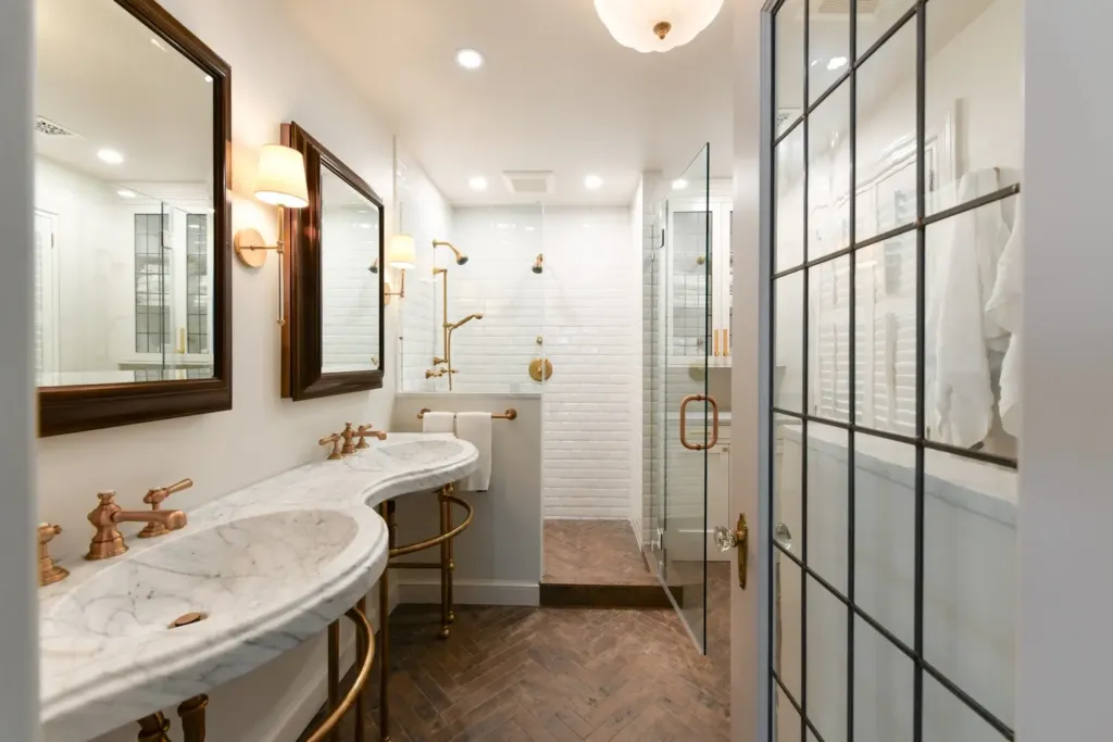 Luxury bathroom remodel